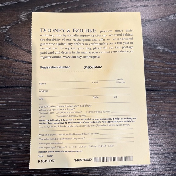 NWT Dooney & Bourke Libby Hobo Bag - Picture 10 of 11